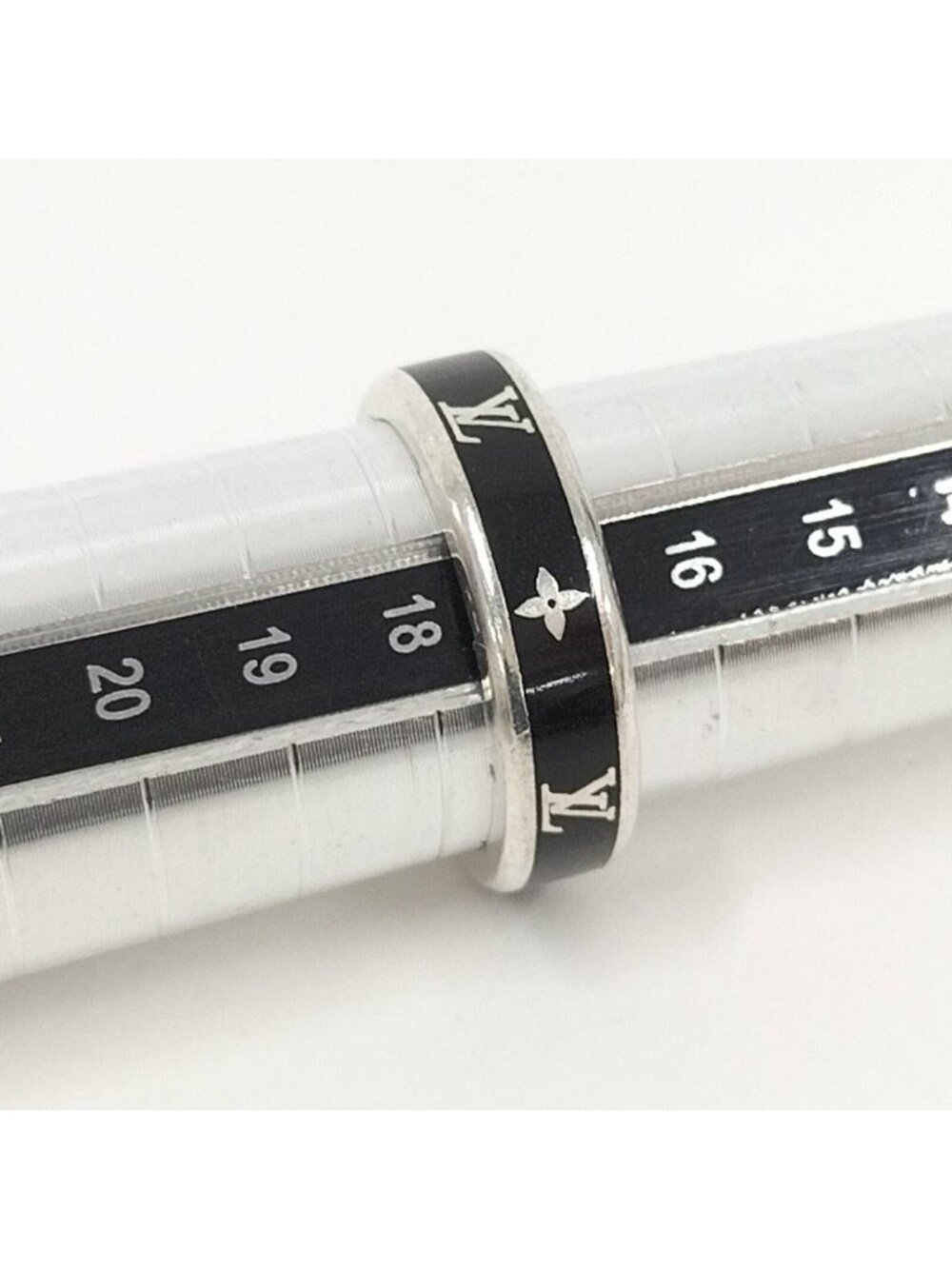 Louis Vuitton Ring Spike Silver Black - Picture 8 of 8